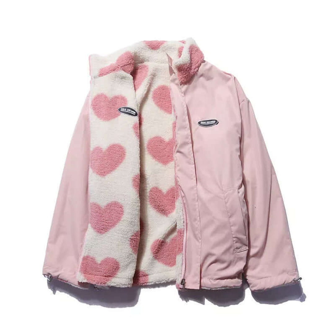 Amelia Fleece Winterjas met Warm Gevoerd