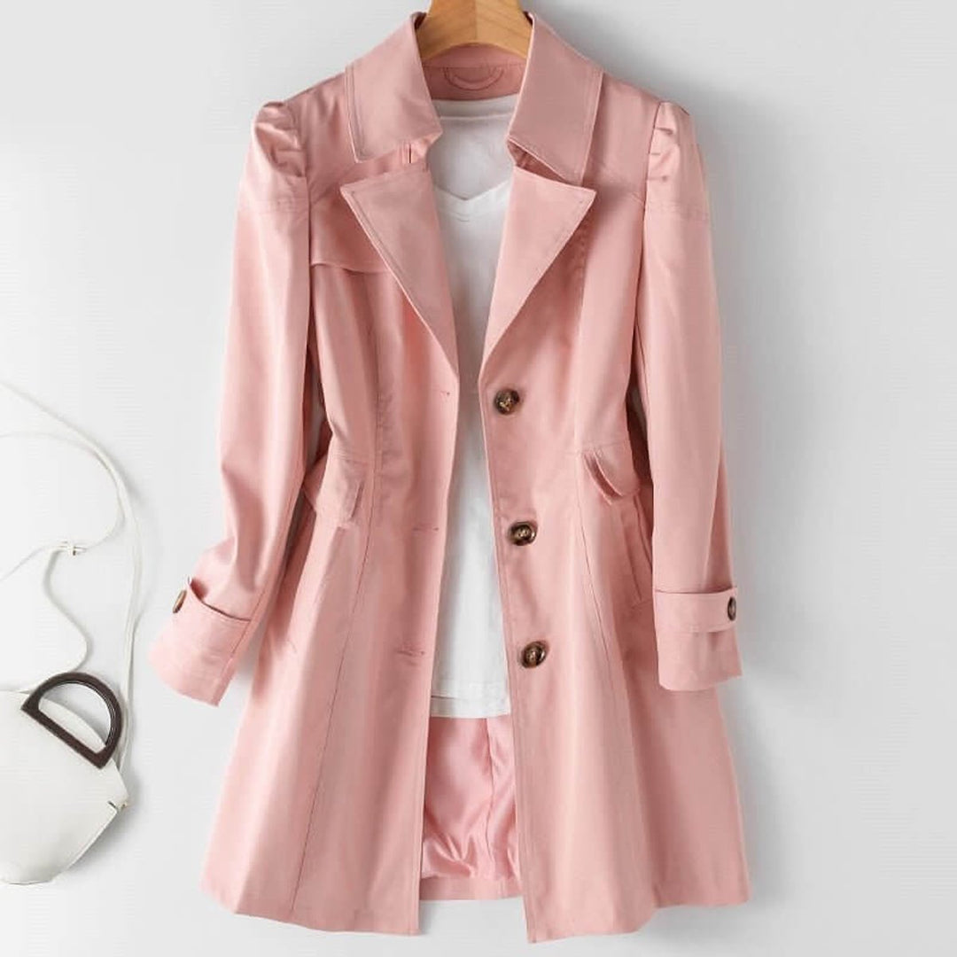 Ava Trenchcoat met Reverskraag