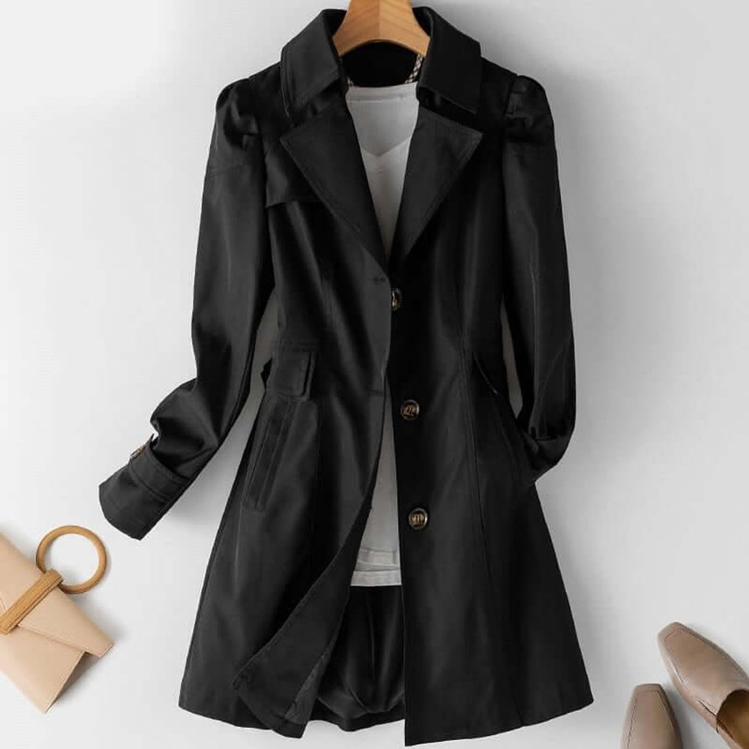 Ava Trenchcoat met Reverskraag