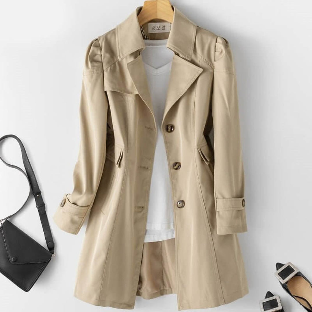 Ava Trenchcoat met Reverskraag