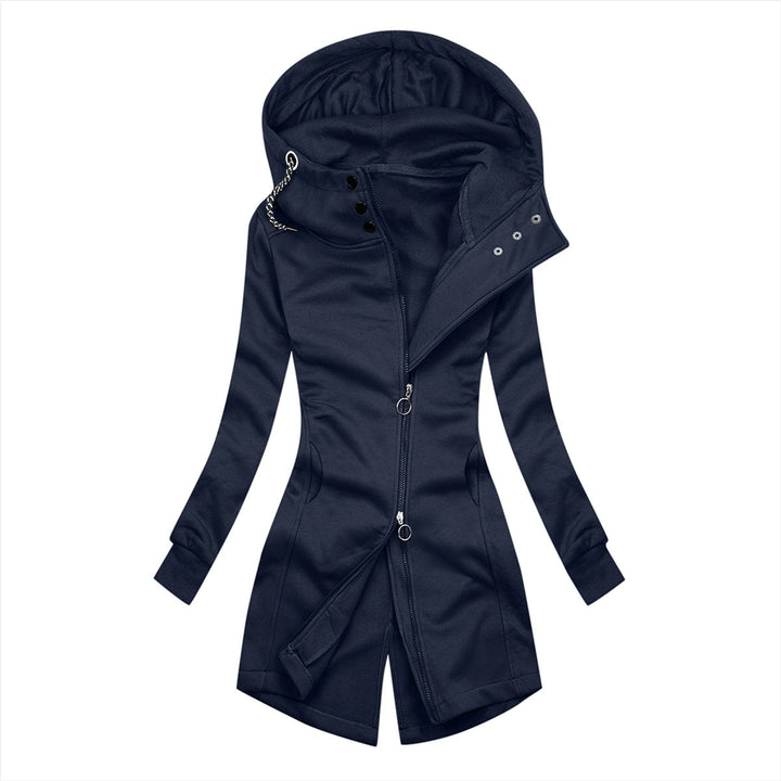 Isla Lange Winterjas met Ritssluiting