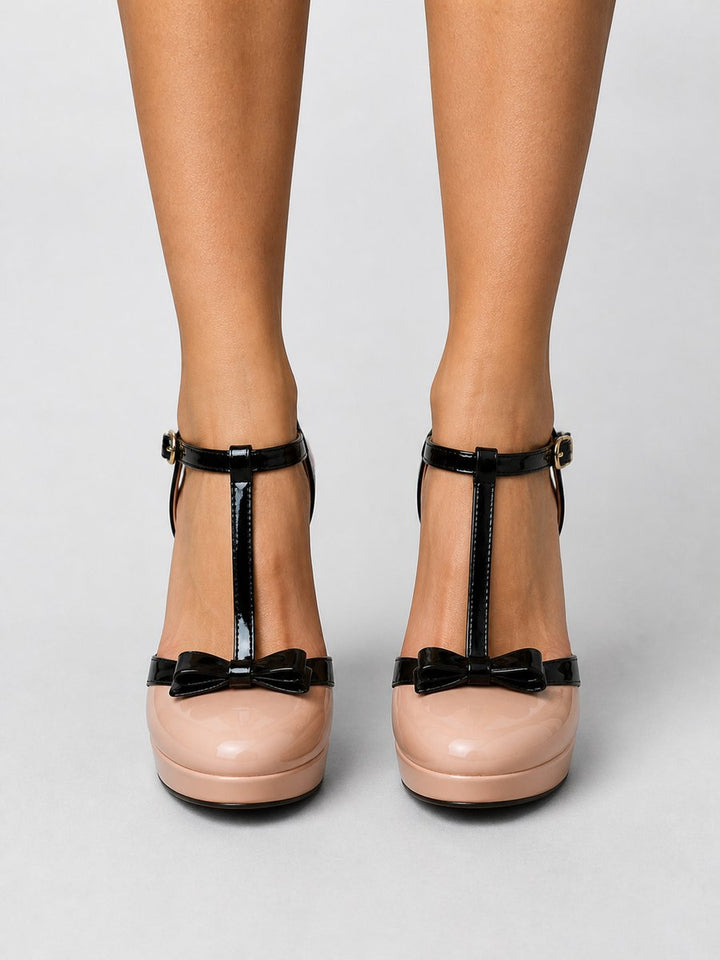 Olivia Pumps met Plateauzool