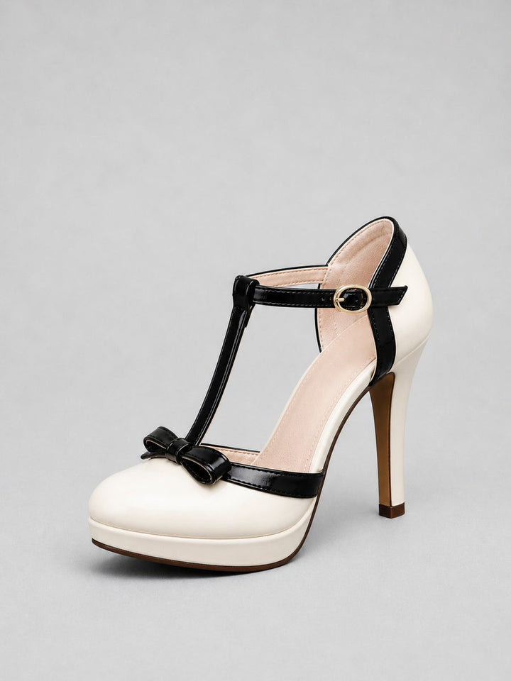 Olivia Pumps met Plateauzool