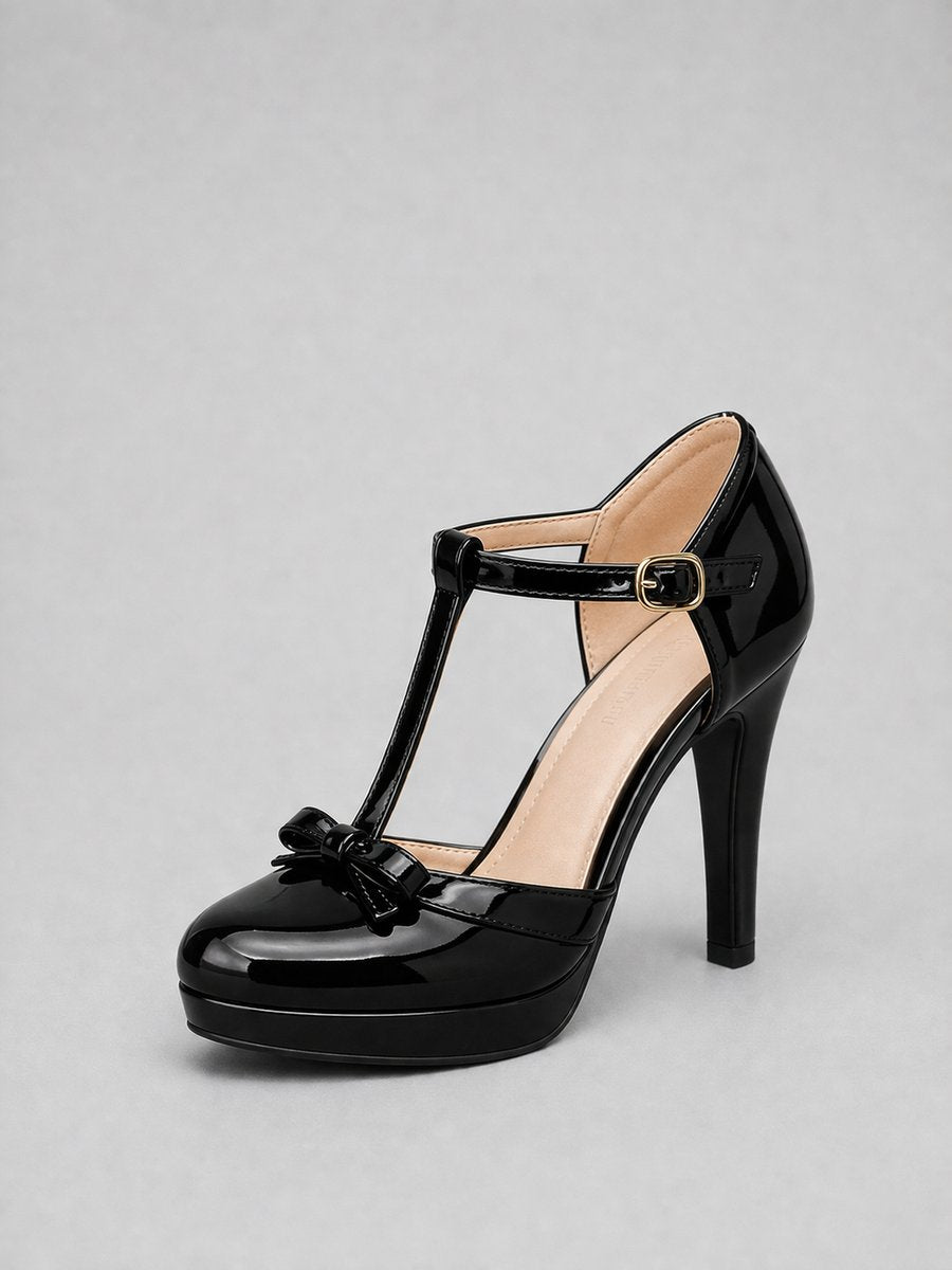 Olivia Pumps met Plateauzool