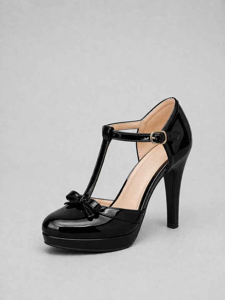 Olivia Pumps met Plateauzool