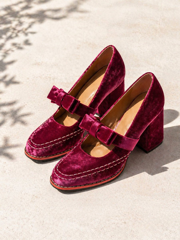 Rosie Pumps met Stabiele Blokhak