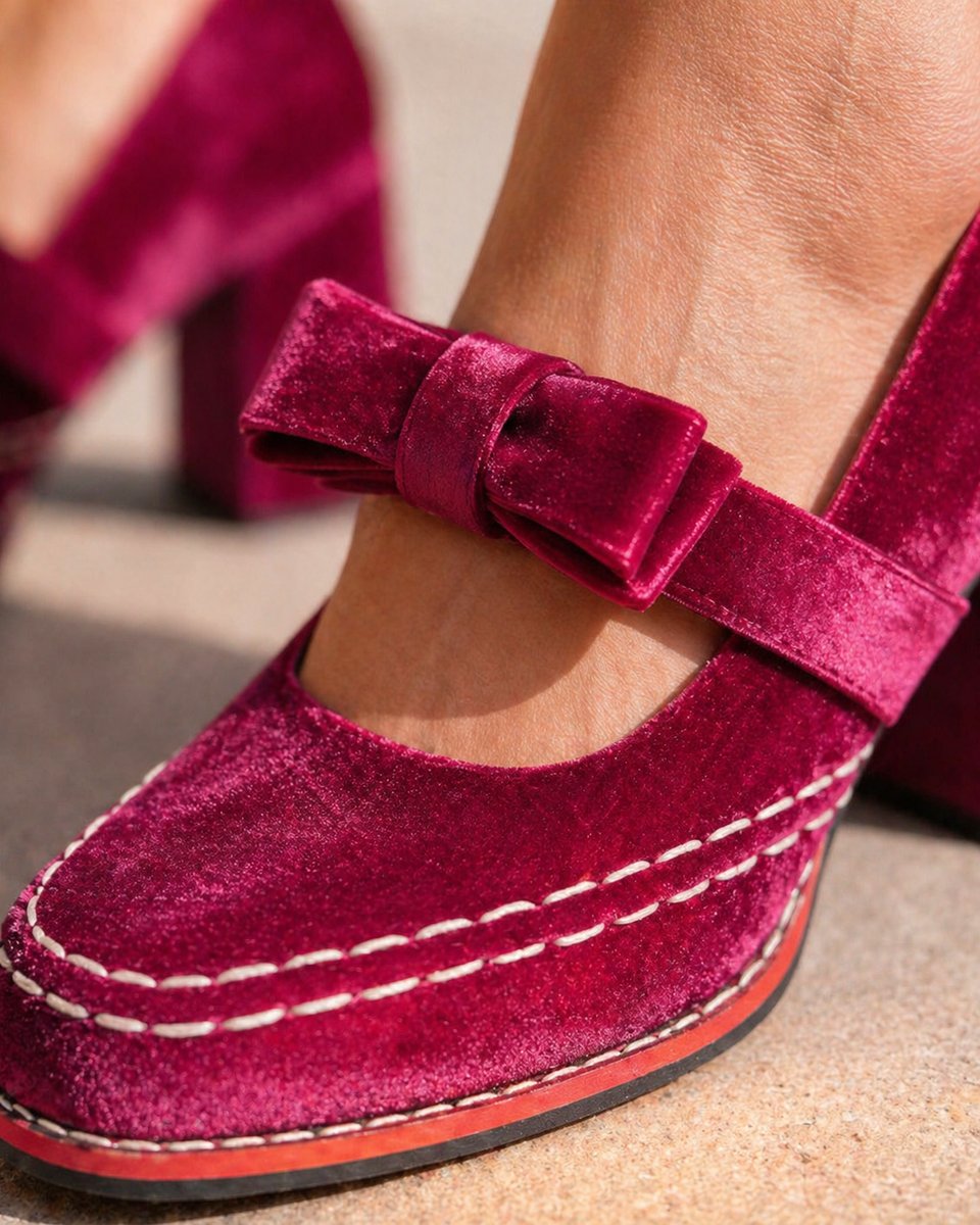 Rosie Pumps met Stabiele Blokhak