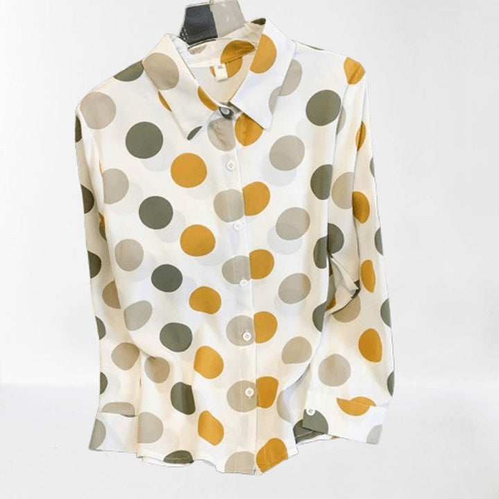 Florence Lange Blouse met Stippen