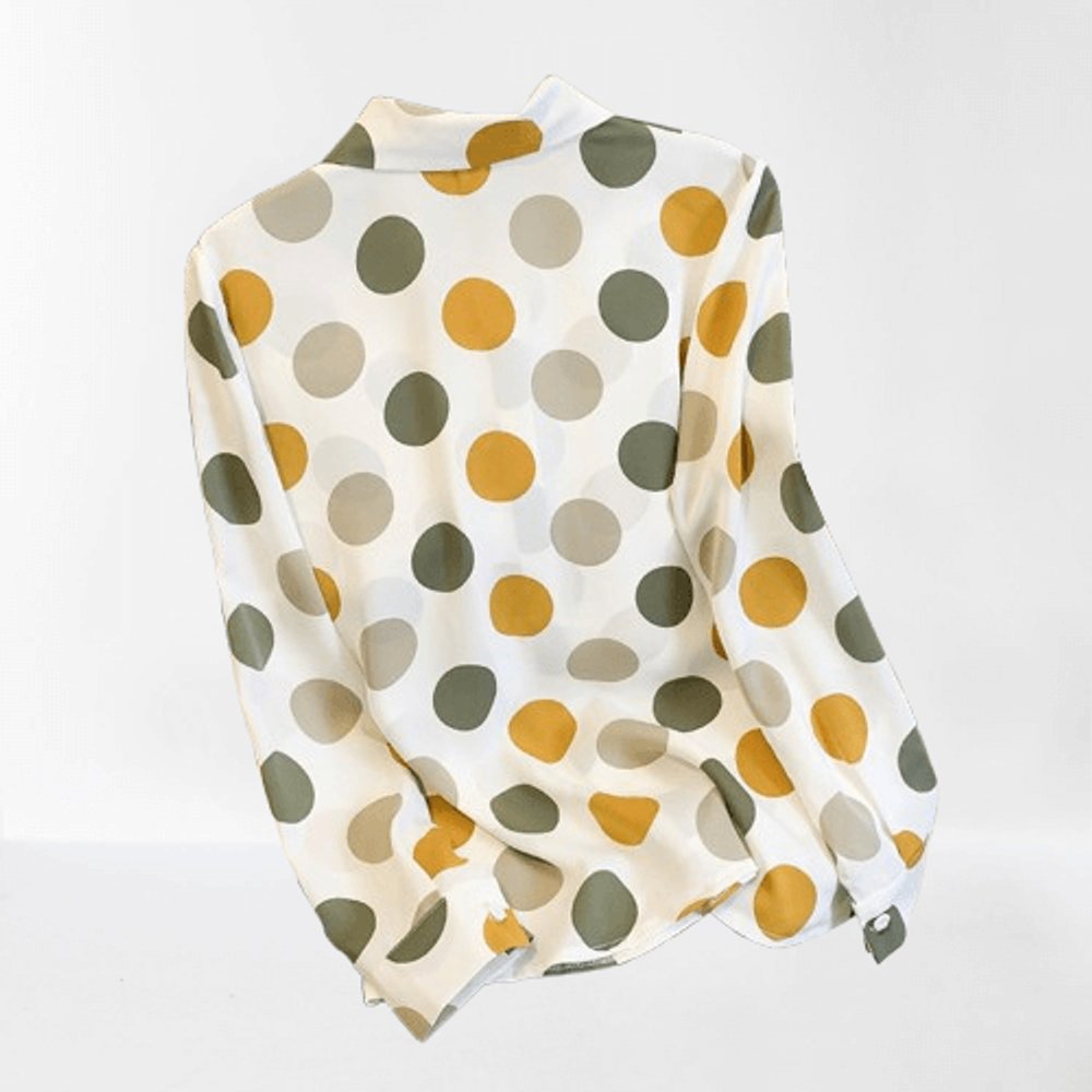 Florence Lange Blouse met Stippen