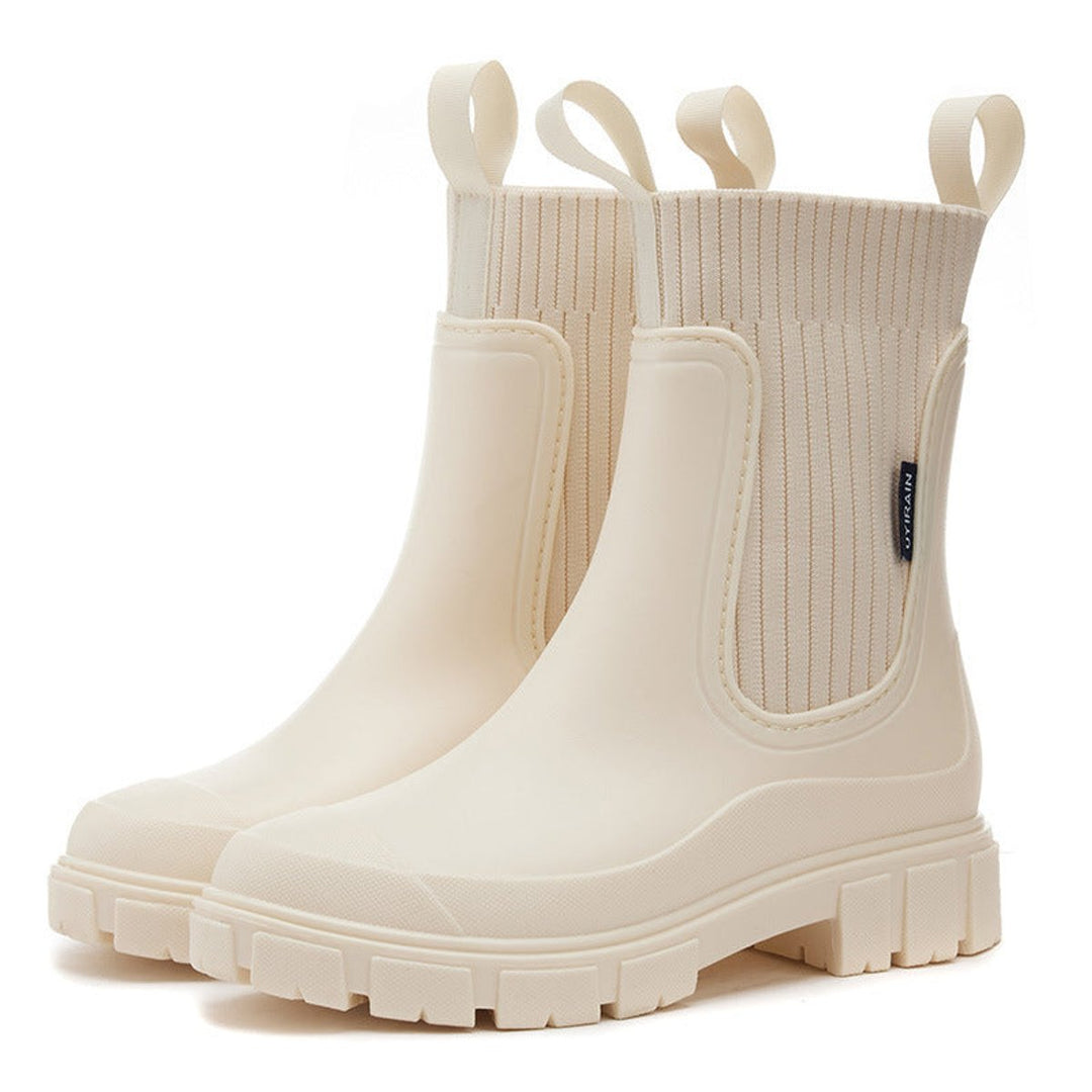Sophie Gebreide Chelsea Boots