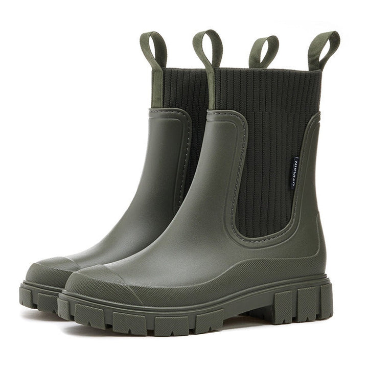 Sophie Gebreide Chelsea Boots