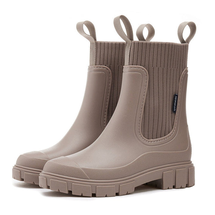Sophie Gebreide Chelsea Boots