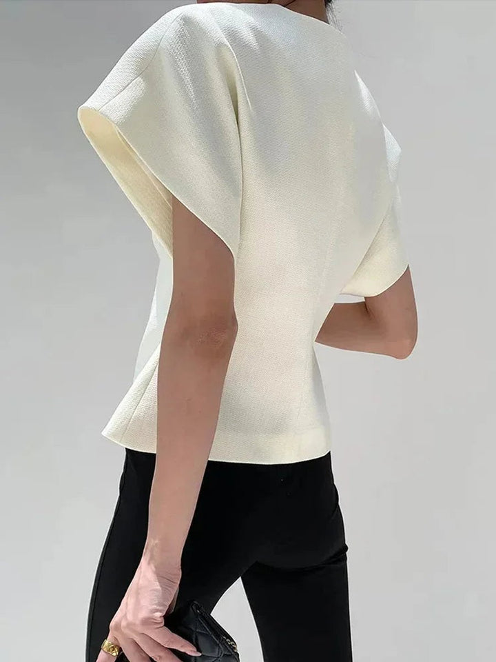 Phoebe Blouse met Wikkeldetail