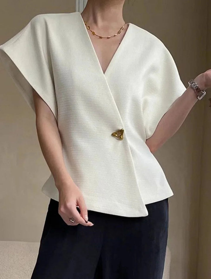 Phoebe Blouse met Wikkeldetail