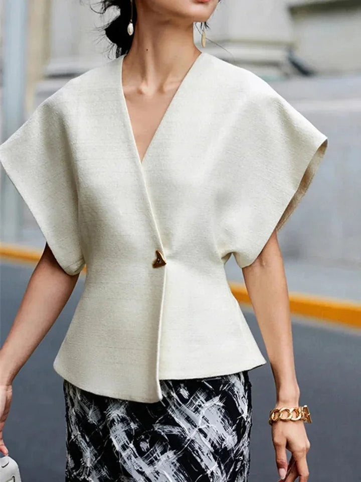 Phoebe Blouse met Wikkeldetail