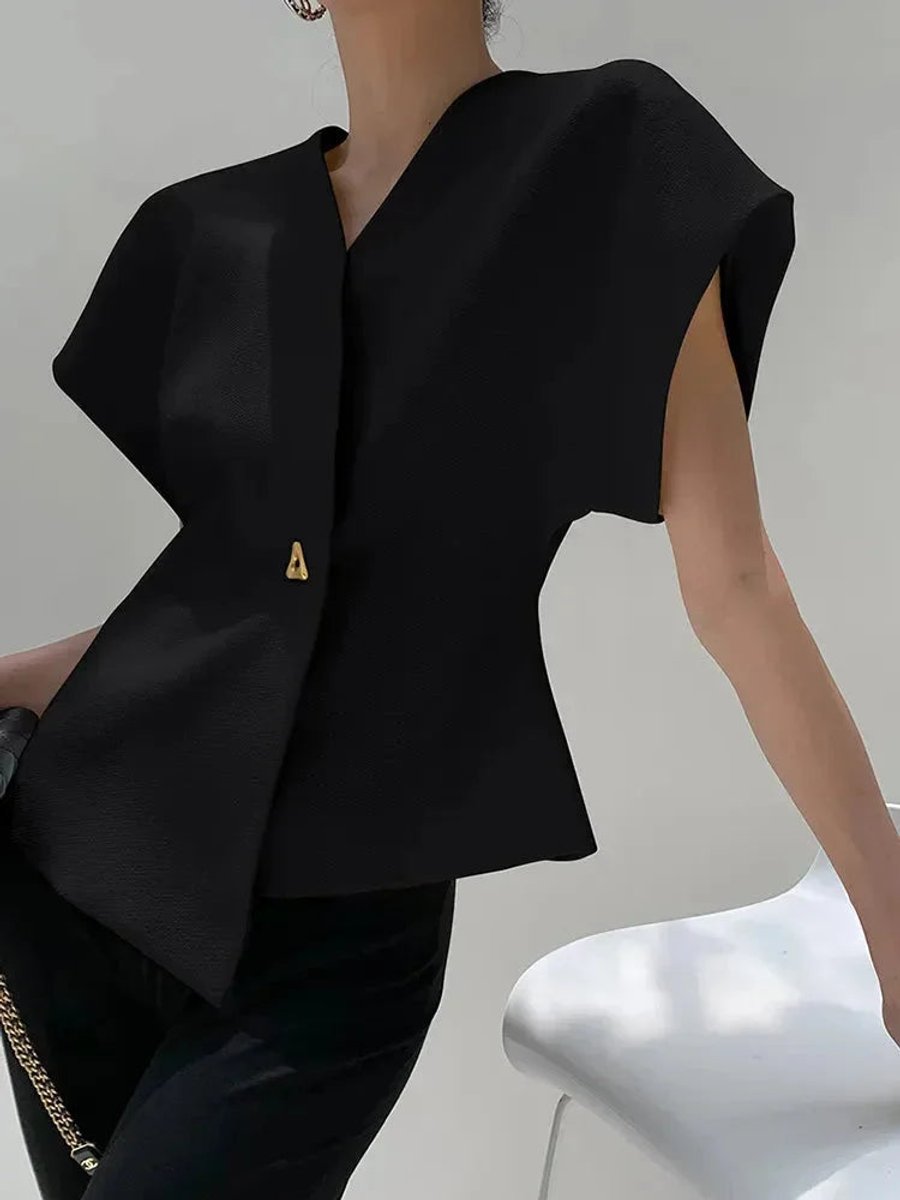 Phoebe Blouse met Wikkeldetail