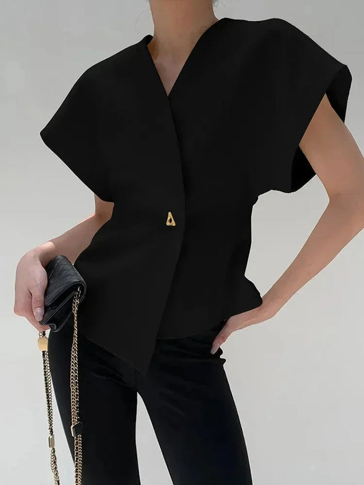 Phoebe Blouse met Wikkeldetail