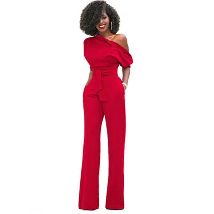 Zara Wijde Jumpsuit met Off-shoulder