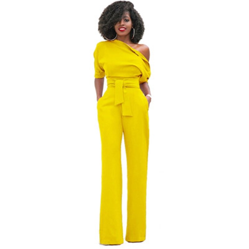 Zara Wijde Jumpsuit met Off-shoulder