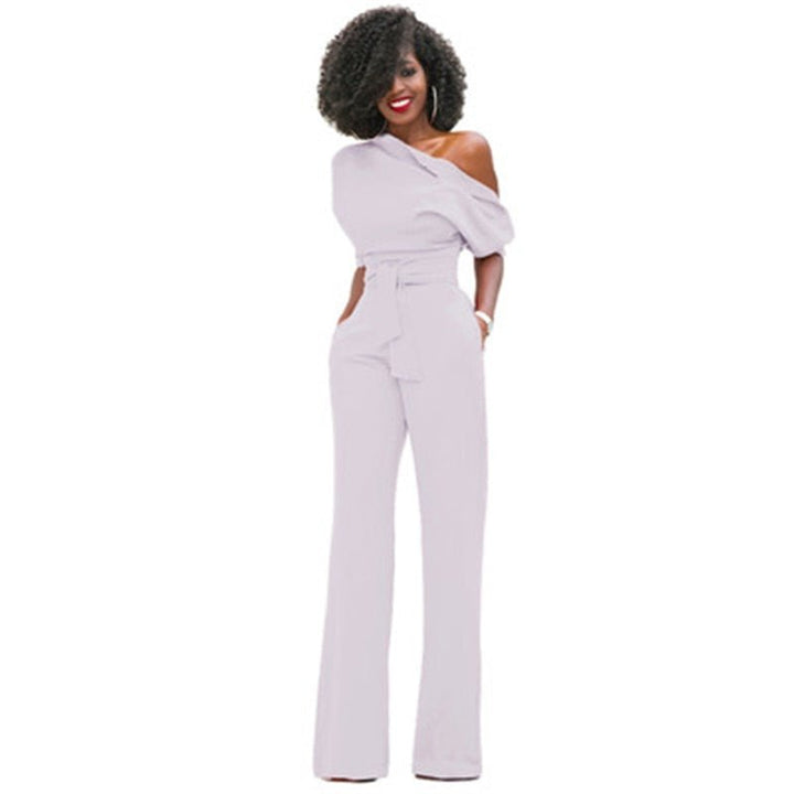 Zara Wijde Jumpsuit met Off-shoulder