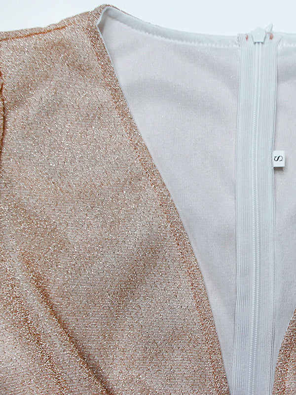 Zara Verfijnde Maxi Jurk met V-hals